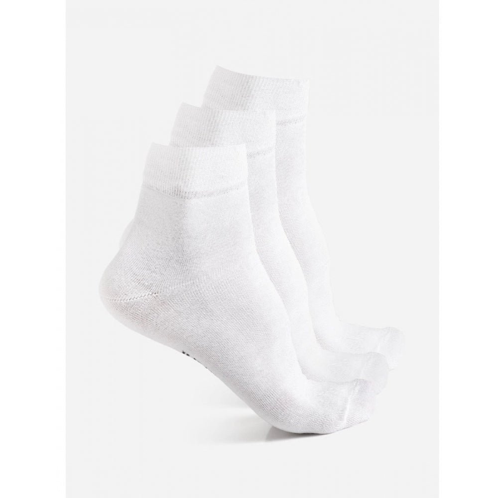 Generic Men's Printed Cotton Spandex Ankle Length Socks (Assorted)