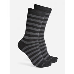 Generic Men's Printed Cotton Spandex Calf Length Socks (Assorted)