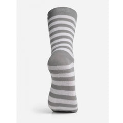 Generic Men's Printed Cotton Spandex Calf Length Socks (Assorted)