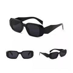 Generic Pack Of 2 Classic Unisex UV400 Protection Sunglasses (Black)