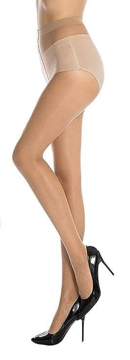 Women's Lycra Blend Solid Pantyhose Stocking Pack Of 2