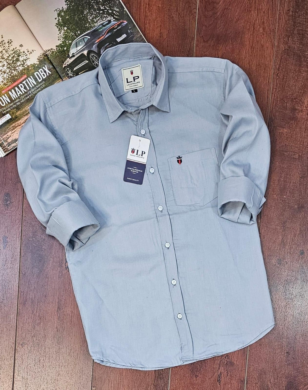 Cotton Solid Full Sleeves Casual Shirt for Men's