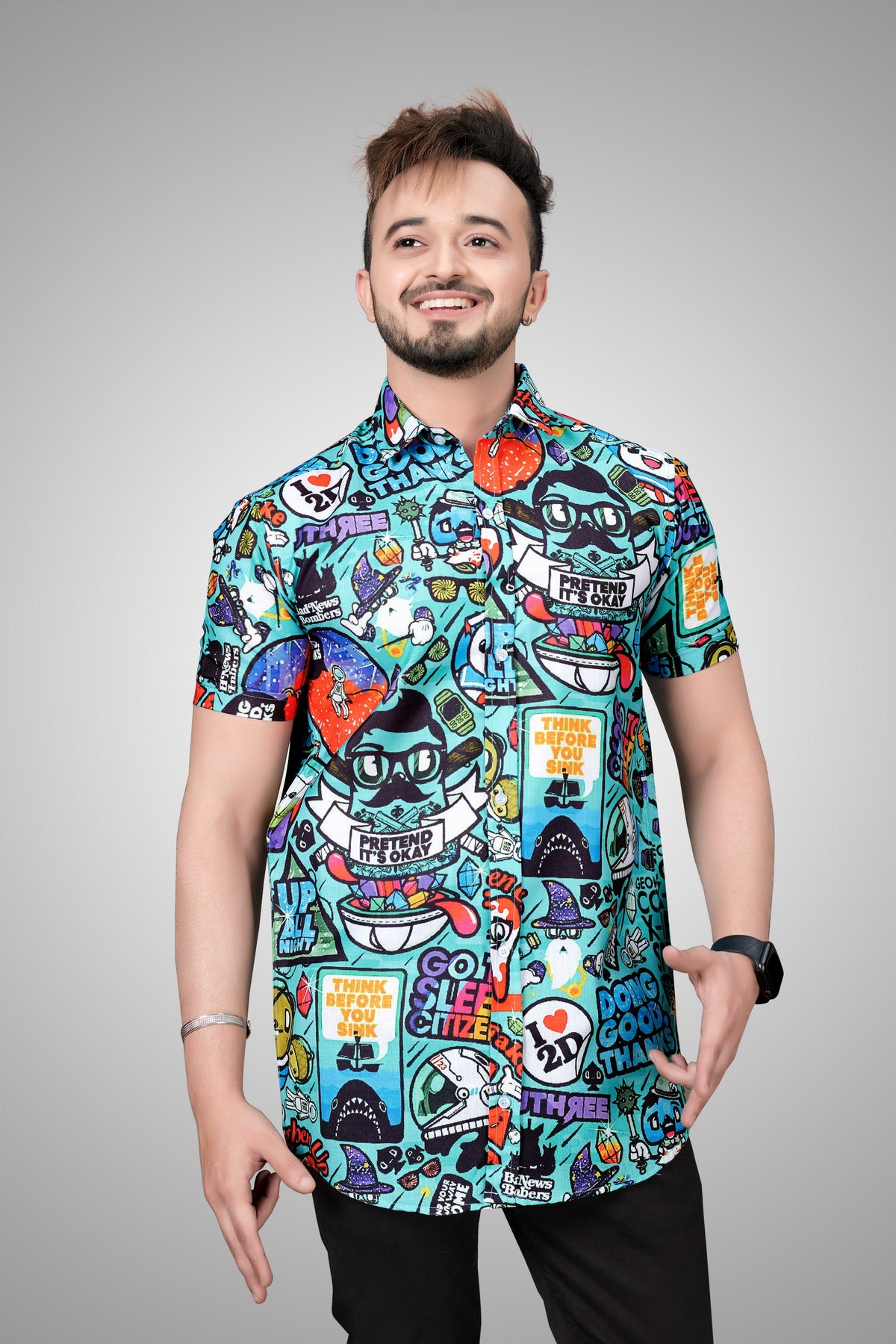 Men's Printed Shirt