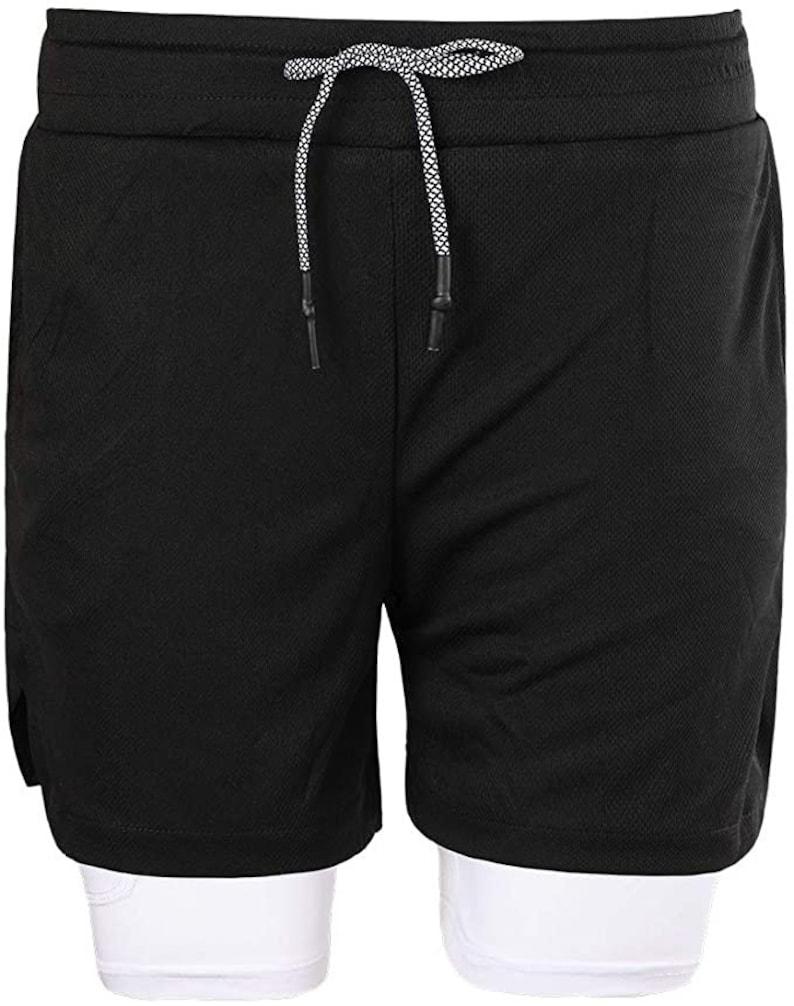 2-in-1-Laufshorts mit integrierter Baselayer-Hosentasche