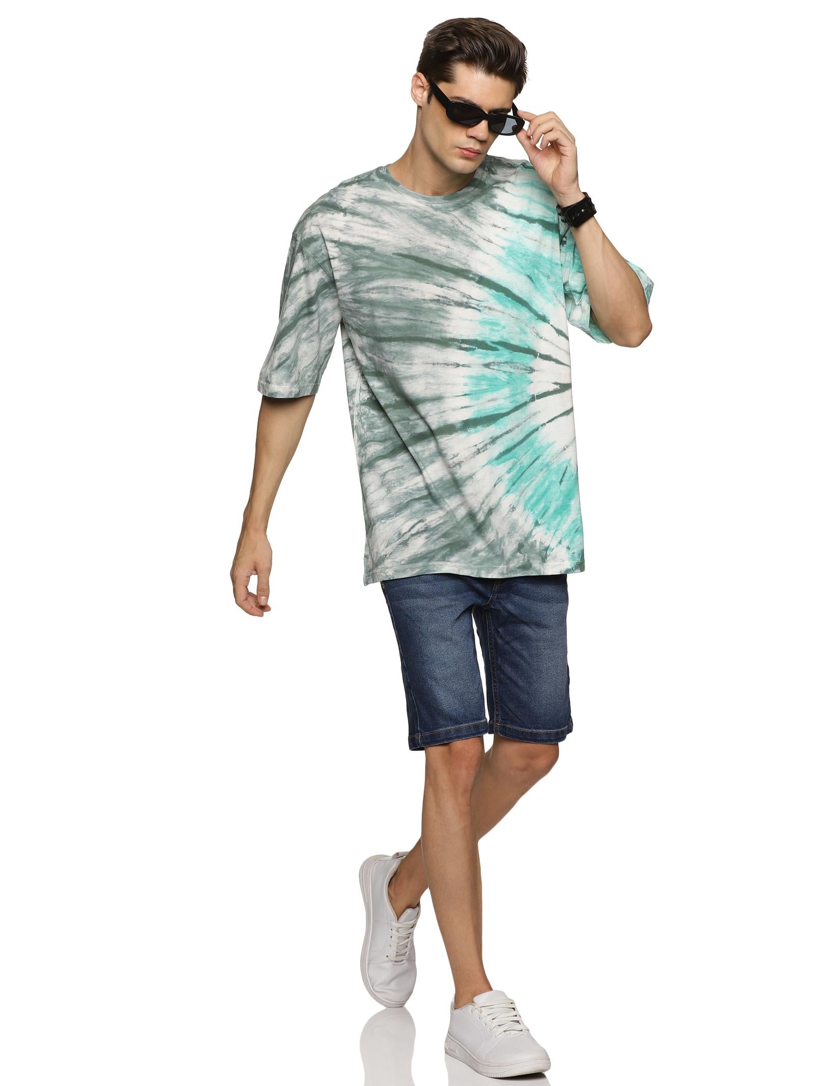 Cotton Printed Half Sleeves Mens Round Neck T-Shirt