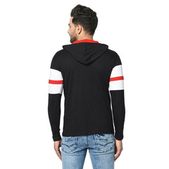 Cotton Solid Full Sleeves Hoodie