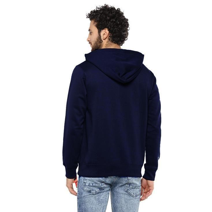 Tom Scott Cotton Fleece Solid Full Sleeves Hoodie