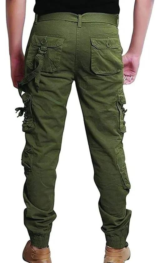 Cotton Solid Sli Fit mens Cargo