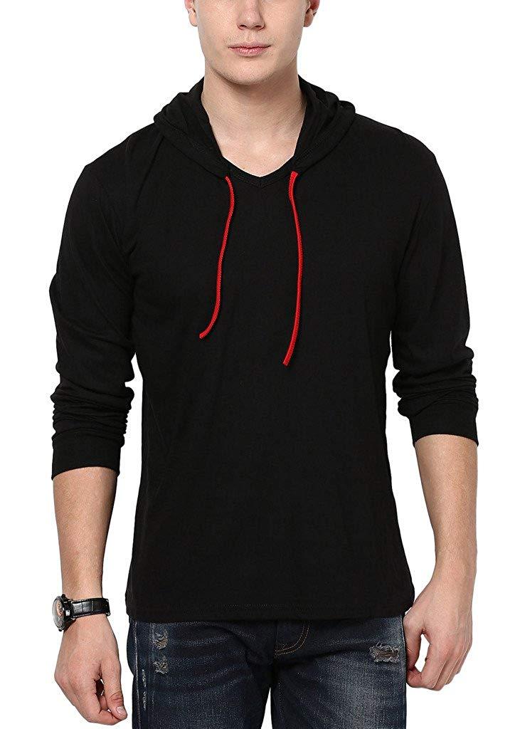 Cotton Solid Hoodie