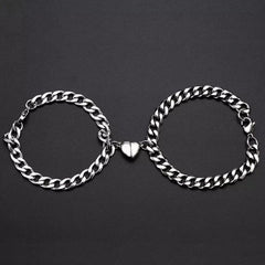 AVR JEWELS Herz-Paar-Armband für Damen und Herren