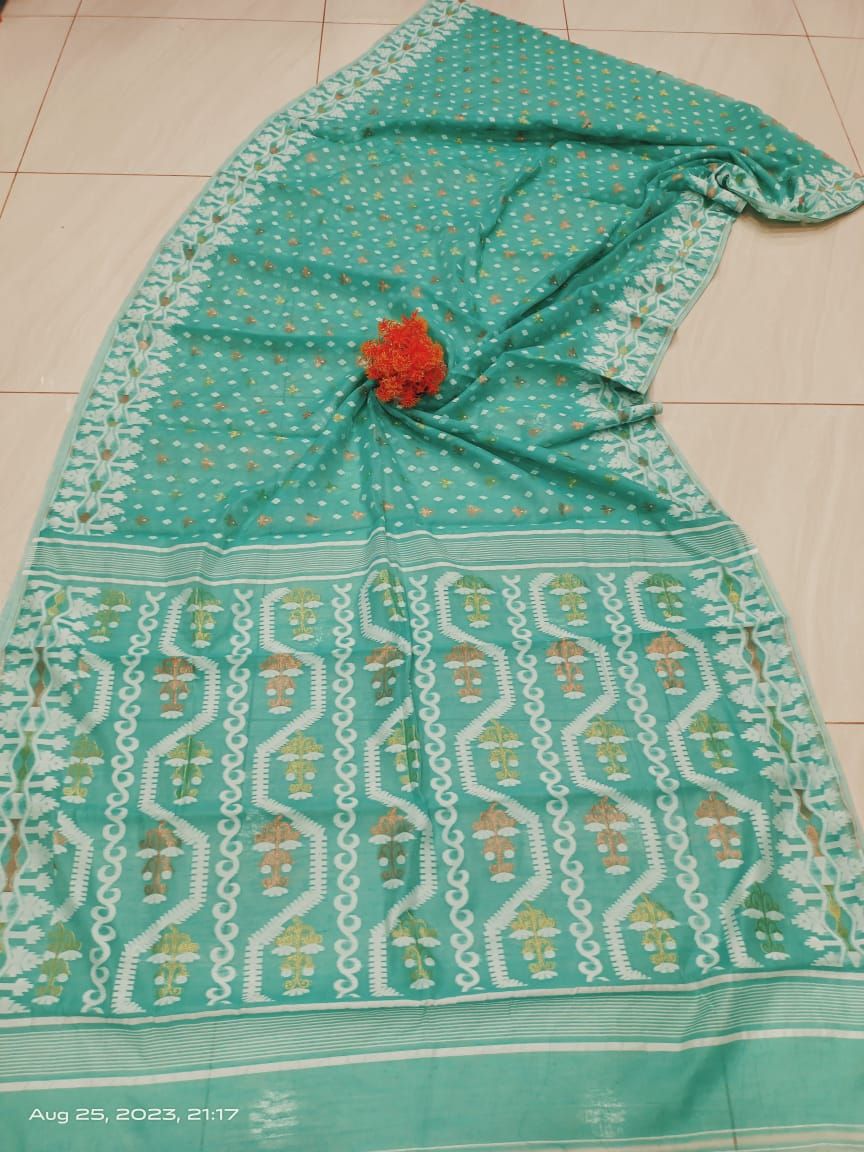 Dhakai Jamdani saree - 3