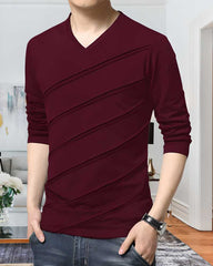 Men's Full Sleeve Casual T-shirts