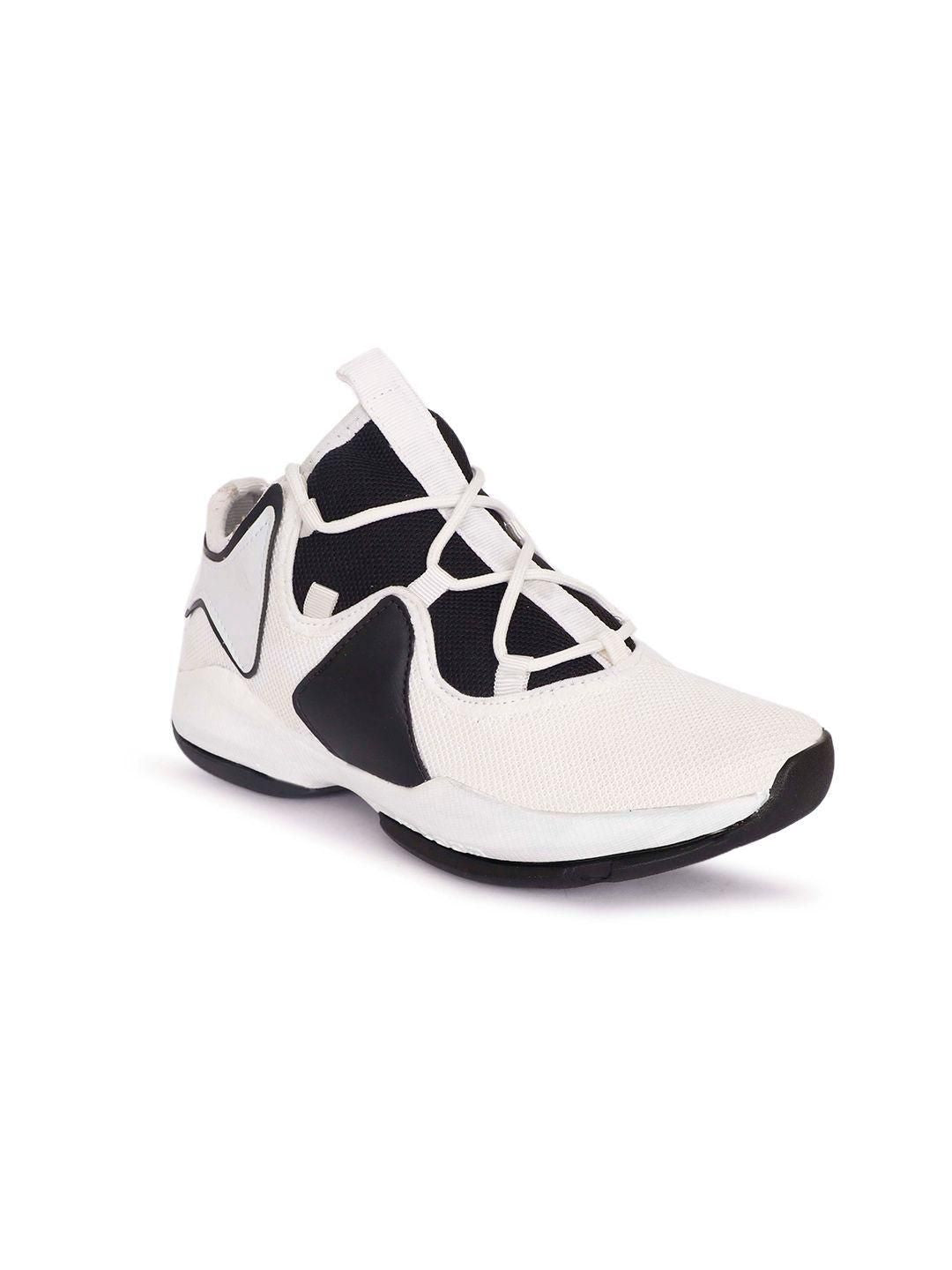 W18 Men White Casual Laceup Comfortable Sports Shoes