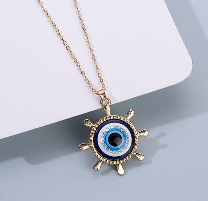 Western Golden Evil Eye Kette Halskette für Damen und Mädchen