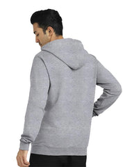 Cotton Solid Full Sleeves Mens Hoodie