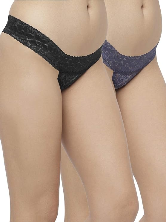 2er-Pack modische Tanga-Höschen für Damen