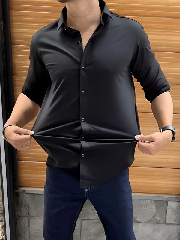 Men Slim Fit Casual Shirt