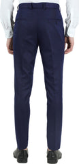 Men's Slim Fit Solid Formal Trouser