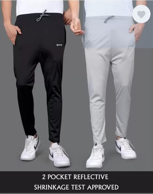 Combo of Men's NS Lycra Track Pants