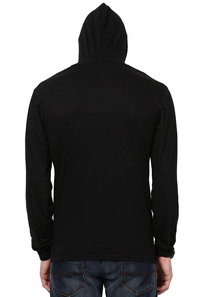 Cotton Solid Hoodie