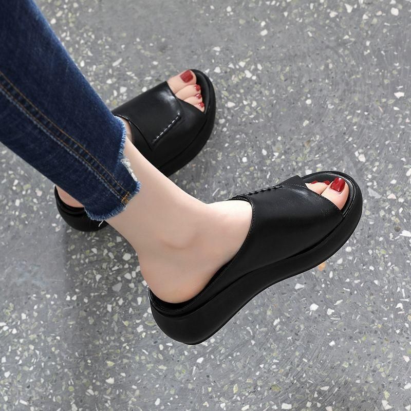 Flat Sandals for Women Fashion Breathable Summer Slip-On