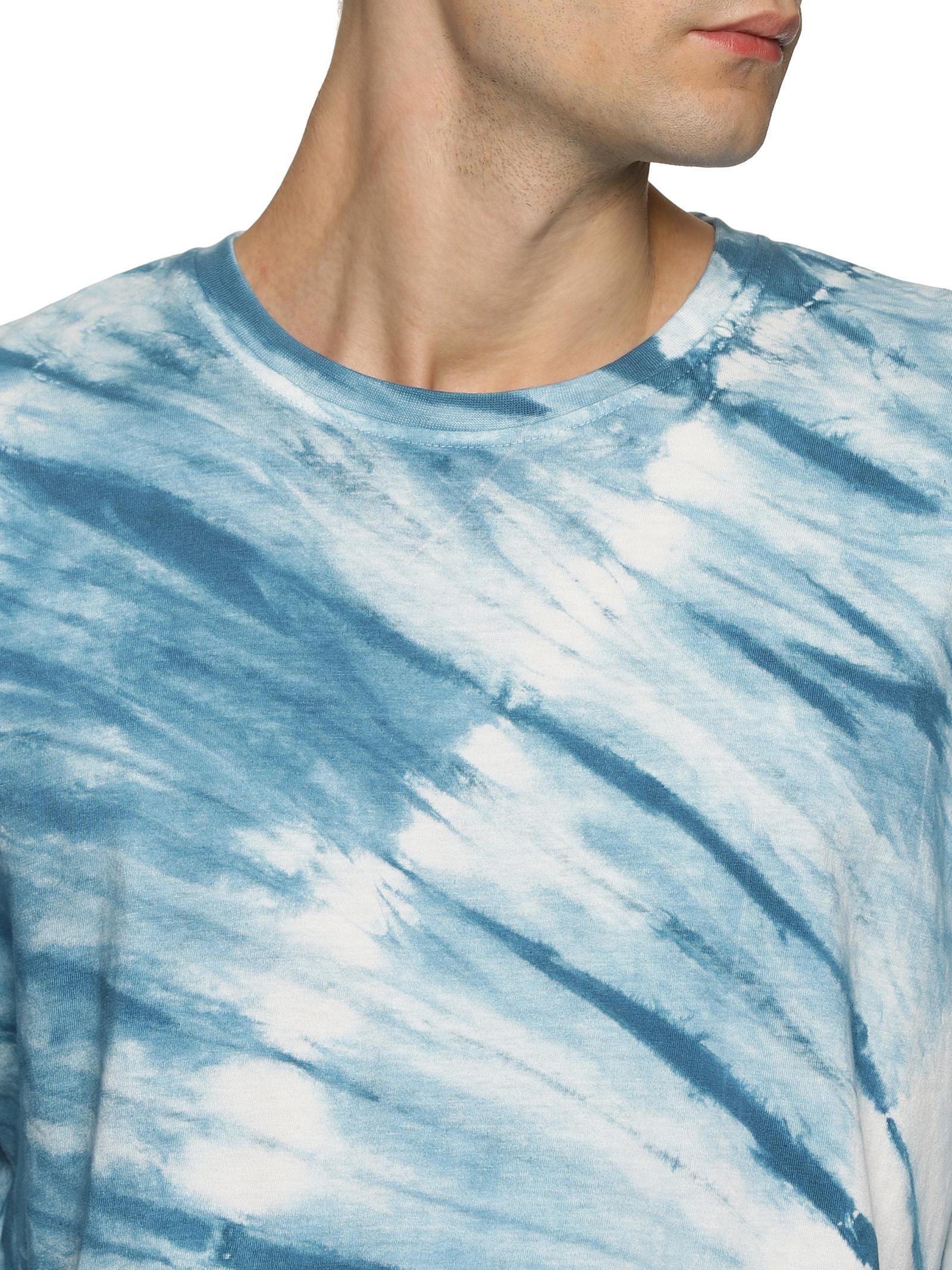 Cotton Printed Half Sleeves Mens Round Neck T-Shirt