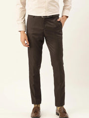 Mens Poly Viscose Formal Trousers