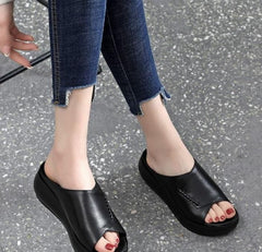 Flat Sandals for Women Fashion Breathable Summer Slip-On