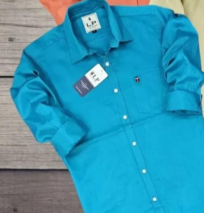 Men's Cotton Solid Casual Shirt Combo of 3