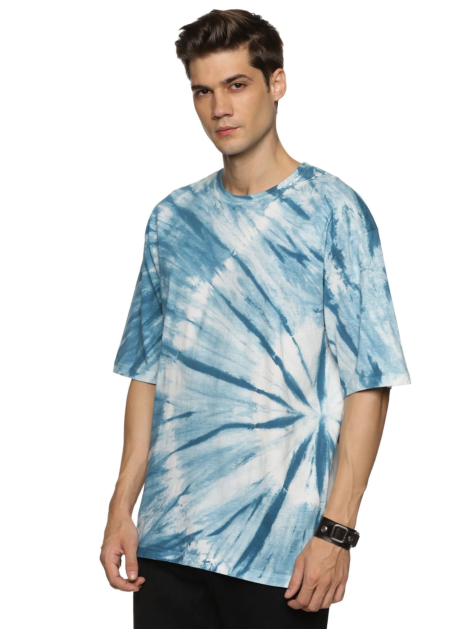 Cotton Printed Half Sleeves Mens Round Neck T-Shirt