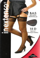 Kayser Revers Dentelle Beige Strümpfe