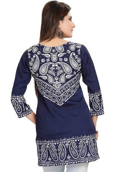 Beautiful Paisley Printed Tunic Top (SOLD OUT)