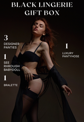 Midnight Muse Black Lingerie Gift Box