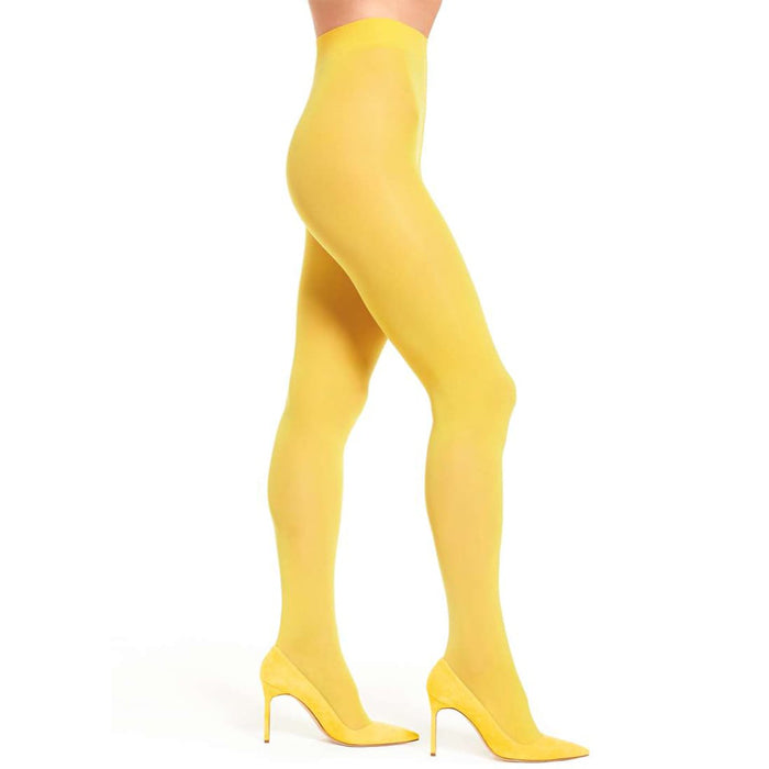 Brown Sugar Soft Yellow Ultra Transparente Strumpfhose (Ausverkauft)