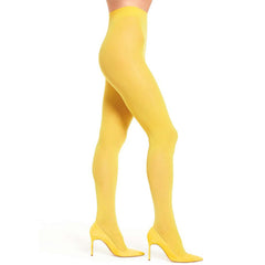 Brown Sugar Soft Yellow Ultra Transparente Strumpfhose (Ausverkauft)