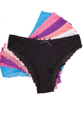 Comfortable Cotton Six Piece Mix Panties