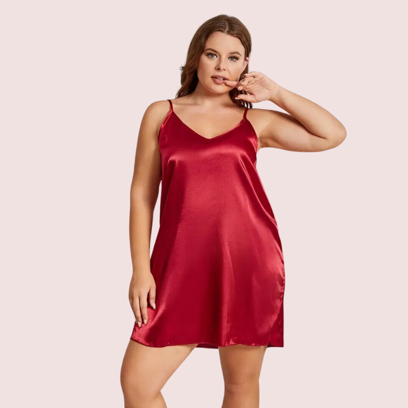 Criss Cross Back Elegant Nightdress in 4XL &  5XL Size