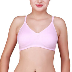 Emerson Blended Pink  Rich Cotton Bra