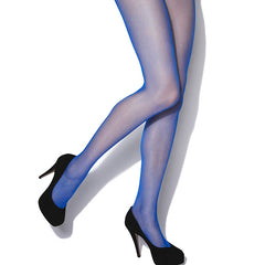 Extra Width Ultra Sheer Tights In Royal Blue(Sold Out)