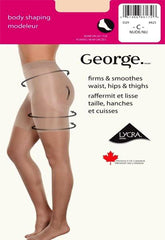 GEORGE Sexy Strumpfhose für Damen, transparent, mit verstärktem Zehenbereich und Beinabschluss