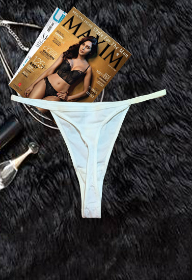 Weißer Micro-G-String von H&amp;M (Ausverkauft)