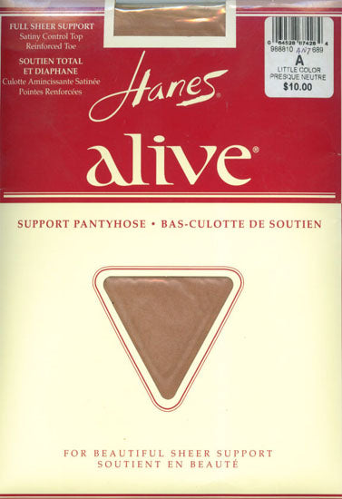 Hanes Alive Full Support Control Top Strumpfhose (Ausverkauft)