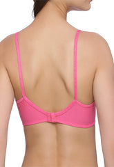 "Hushh" Magenta Comfy Plus Size Regular Use Bra