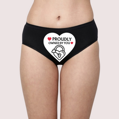 Personalized Allure Proudly Owned Panty