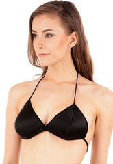 "COMFY" LA REDOUTE Heißer schwarzer Neckholder-Bikini-BH