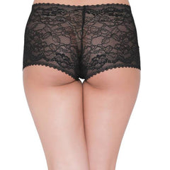 Schöne sexy Boyshort mit Blumenspitze