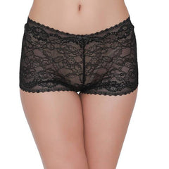 Schöne sexy Boyshort mit Blumenspitze