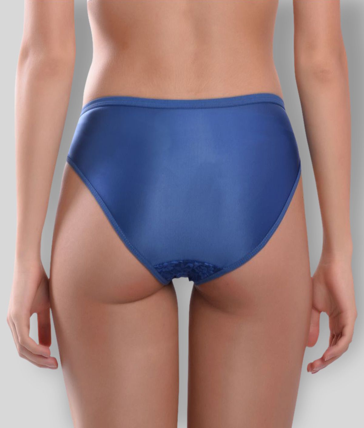 Mehrfarbiger Damen-Bikini mit Spitzendesign (2er-Pack)