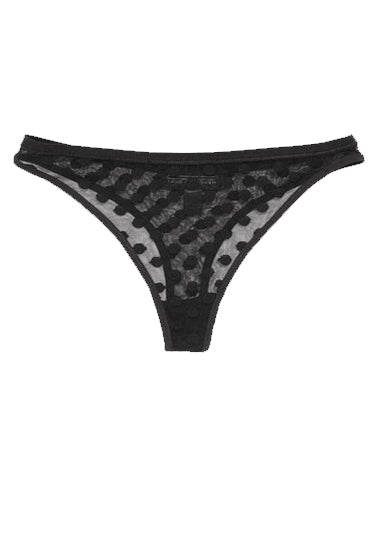 ♥ Super sexy gepunkteter Tanga in Übergröße von Marks &amp; Spencer + 1 BH gratis