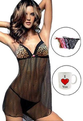 Sexy D&amp;G Nachtwäsche-Kostüm-Geschenkpaket für Ihre Valentinstagsdame